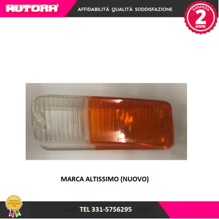 Trasparente fanalino anteriore sinistro Fiat 132 I