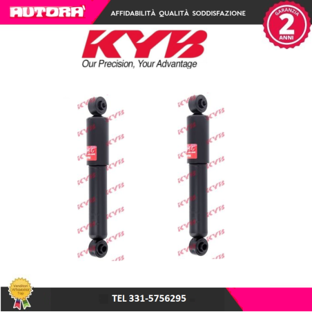 Coppia ammortizzatori posteriore adatto a Fiat Punto-Lancia Y (MARCA KAYABA)..