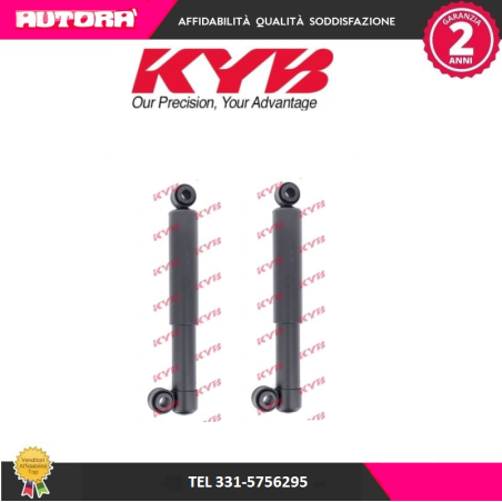 Coppia Ammortizzatori posteriore Fiat Panda (141) (MARCA KAYABA)..