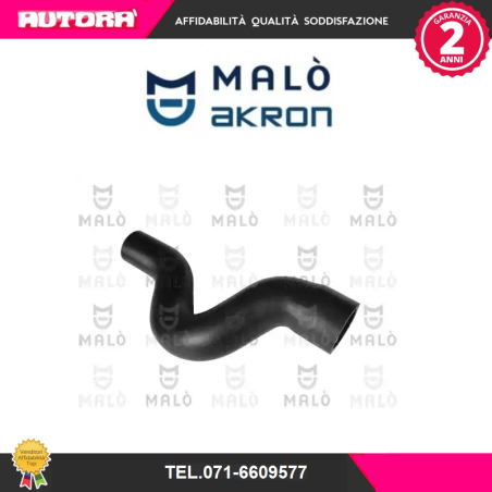 Flessibile radiatore superiore adatto a Alfetta-Giulietta (MARCA MALO')..