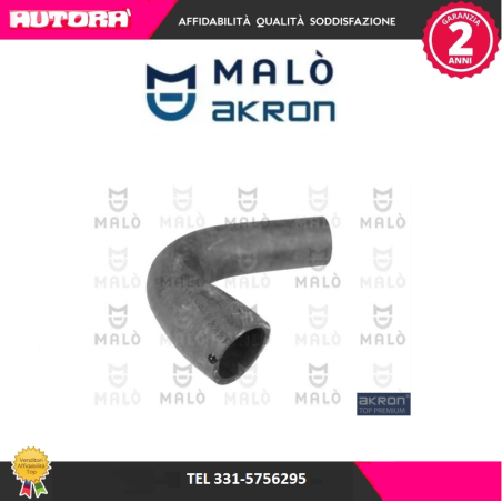 Flessibile radiatore inferiore adatto a Alfa Romeo 155 (MARCA-MALO')..