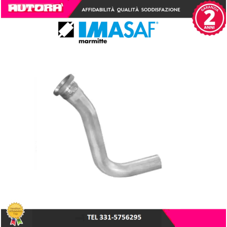 Tubo gas scarico anteriore (MARCA-IMASAF)..1S