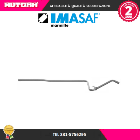 Tubo gas scarico centrale (MARCA IMASAF)..S32