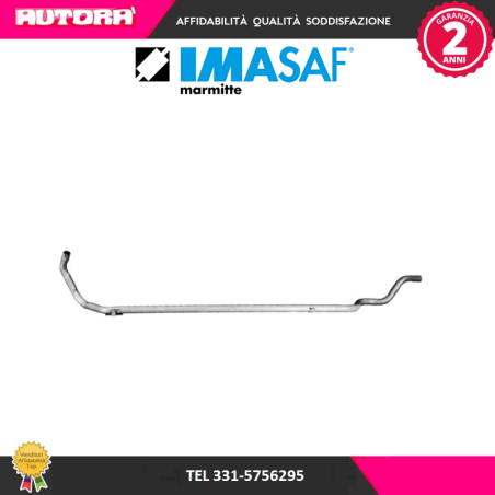 Tubo gas scarico centrale (MARCA IMASAF)..S32