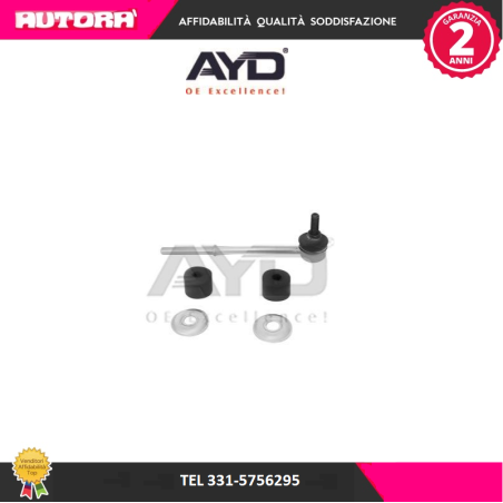 Asta/Puntone, Stabilizzatore Ssangyong Kyron-Musso (MARCA-AYD)..