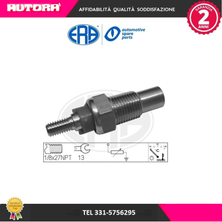 Sensore, Temperatura refrigerante (MARCA ERA)..
