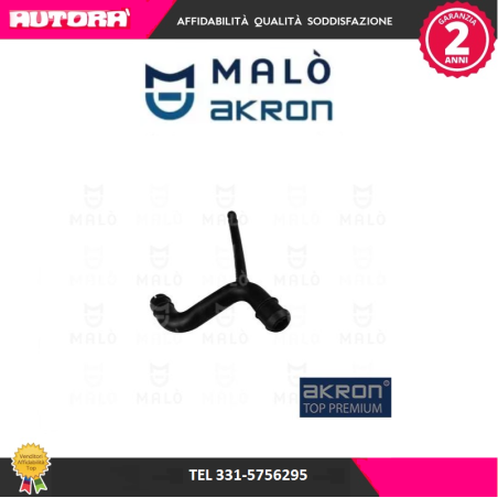 Tubo flessibile, Scarico aria copritestata adatto a Panda-Ypsilon (MARCA MALO)..