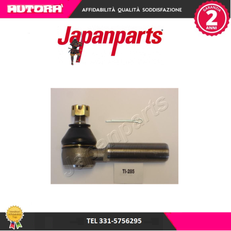 Testa barra d'accoppiamento adatto a Toyota Land Cruiser (MARCA JAPANPARTS)..