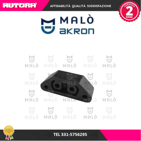 Tampone paracolpo,Silenziatore adatto a Duna-Elba-Dedra-Delta II (MARCA-MALO')..
