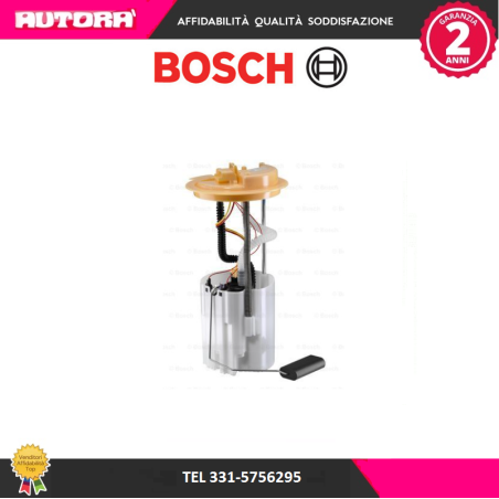 Pompa carburante adatto a Fiat Panda (312) 1.3 Mjt 4X4 (MARCA-BOSCH)..