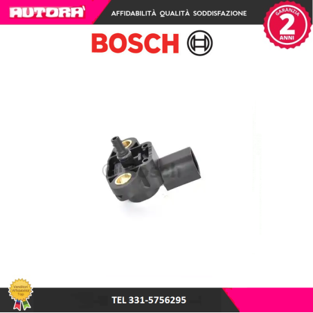 0261230189 Sensore, Pressione alimentazione (MARCA BOSCH)..