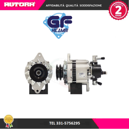 AL1579GE Alternatore 12 volts 70 ampere (MARCA GF)..