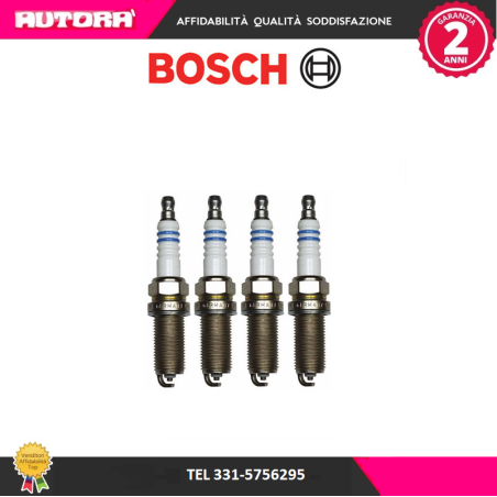 0242129512 Candela accensione ZQR8SI302 (MARCA BOSCH)..