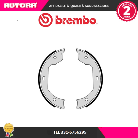 Kit ganasce, Freno stazionamento Bmw E46-E60(MARCA BREMBO)..