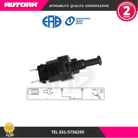 Interruttore luce freno (MARCA ERA)..