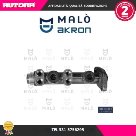 Cilindro maestro freno adatto a Cinquecento-Seicento (MARCA MALO')..