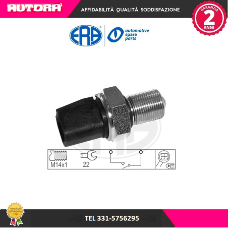 Interruttore, Luce di retromarcia (MARCA ERA)..