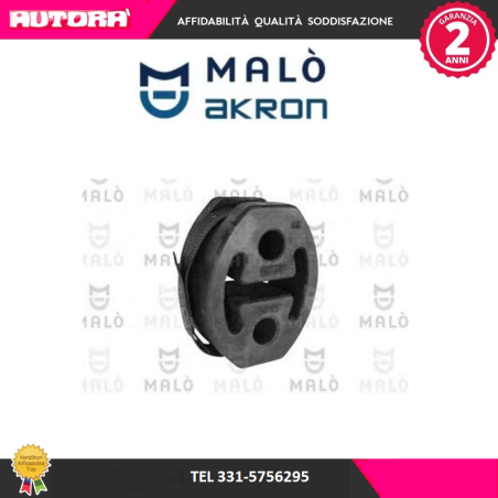 148081 Tampone paracolpo, Silenziatore centrale-terminale (MARCA-MALO')..