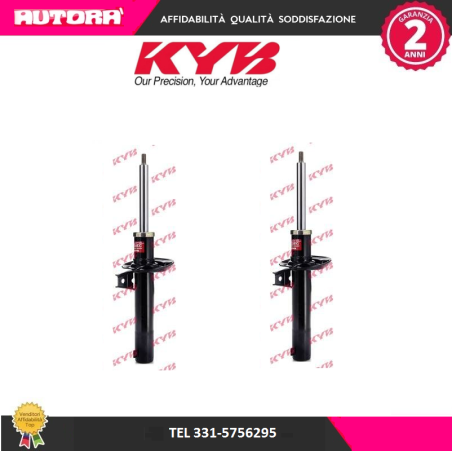 Coppia ammortizzatori anteriore (MARCA KAYABA)..