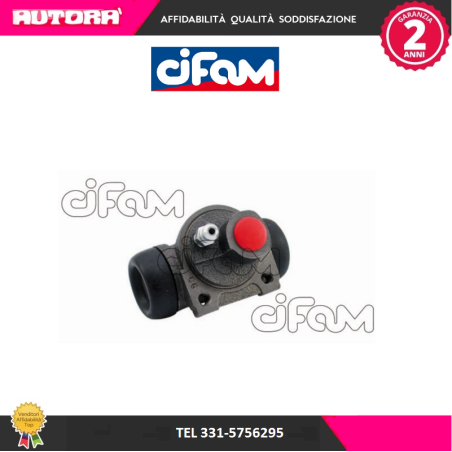 Cilindretto freno posteriore sinistro (MARCA CIFAM)..