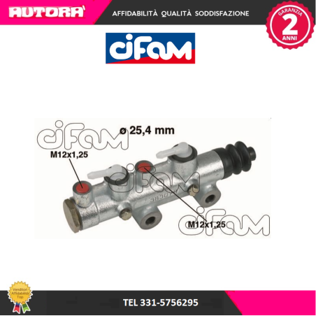 Cilindro maestro del freno (MARCA-CIFAM)..
