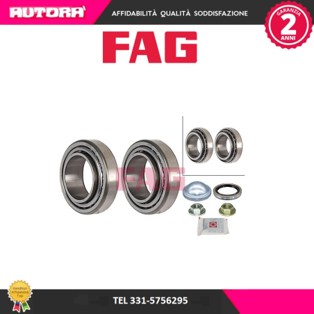 Kit cuscinetto ruota posteriore Ford Escort-Fiesta (MARCA-FAG)..