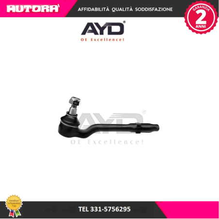 Testa barra d'accoppiamento adatto a Bmw X5 (E70)-X6 (E71,72) (MARCA-AYD)..