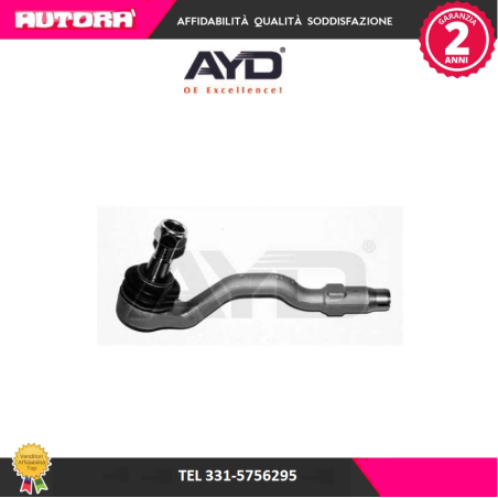 Testa barra d'accoppiamento adatto a Bmw X5 (E70)-X6 (E71,72) (MARCA-AYD)..