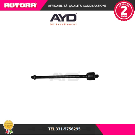 Giunto assiale, Asta trasversale (MARCA-AYD)..