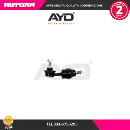 Asta/Puntone, Stabilizzatore posteriore (MARCA-AYD)..