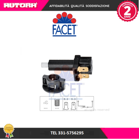 Interruttore stop (MARCA FACET)..