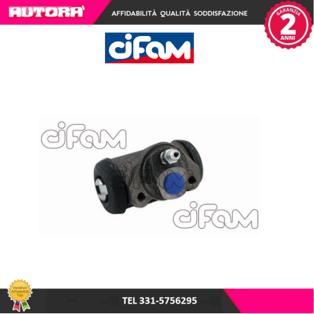 Cilindretto freno anteriore Fiat 126 Personal (MARCA CIFAM)..