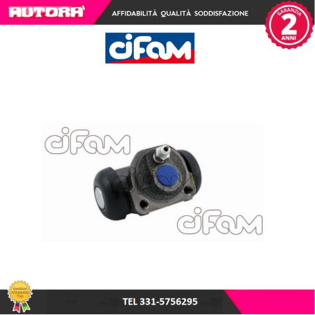 Cilindretto freno posteriore adatto a Renault 4-5 (MARCA CIFAM)..