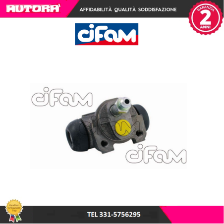 Cilindretto freno posteriore adatto a Ford Fiesta I (MARCA CIFAM)..