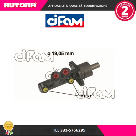 202583 Cilindro maestro del freno (MARCA-CIFAM)..