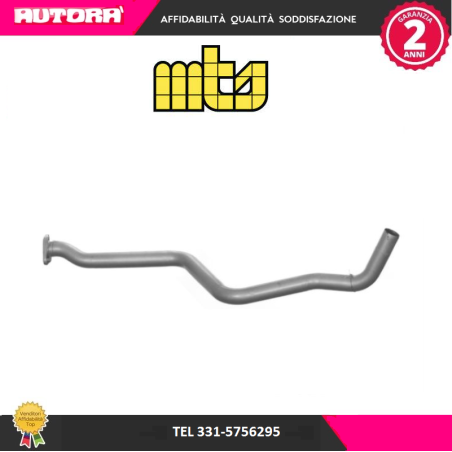 Tubo gas scarico centrale per Lancia Lybra (MARCA MTS)..
