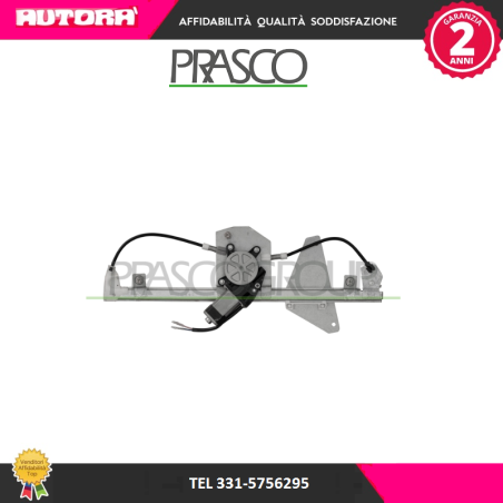 Alzacristallo anteriore destro C1-P107-Aygo (MARCA PRASCO)..