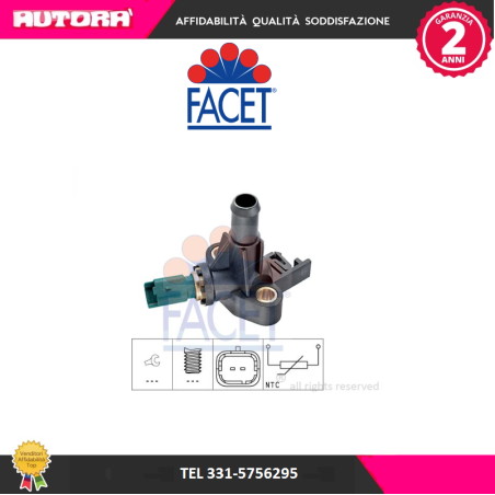 Sensore temperatura acqua (MARCA-FACET)..