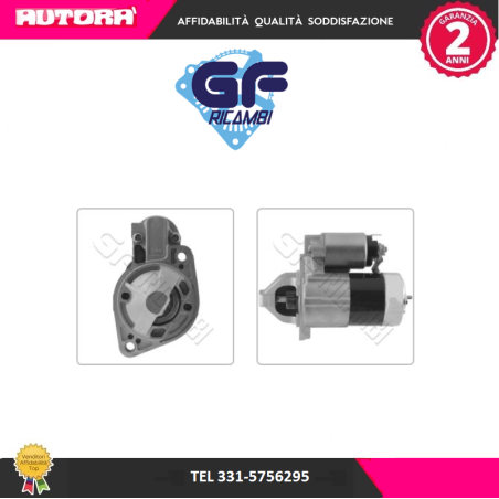 ST1610VA Motorino d'avviamento (MARCA GF-VALEO ORIGINALE)..