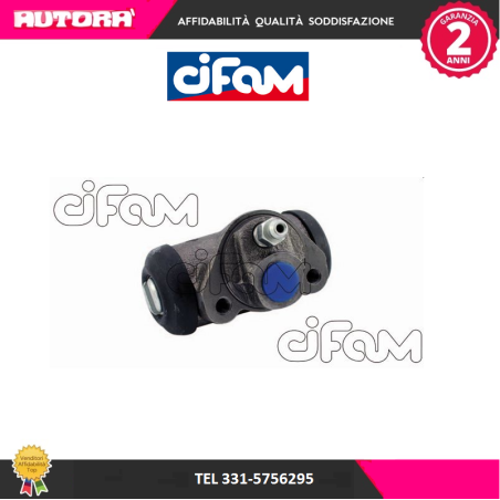 101001 Cilindretto freno anteriore adatto a Fiat 500 (MARCA CIFAM)..