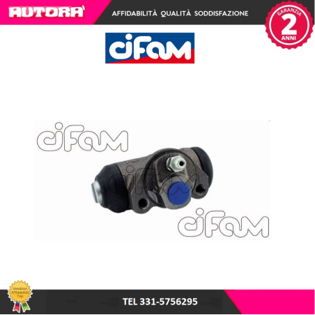 101002 Cilindretto freno posteriore adatto a Fiat 500 (MARCA CIFAM)..