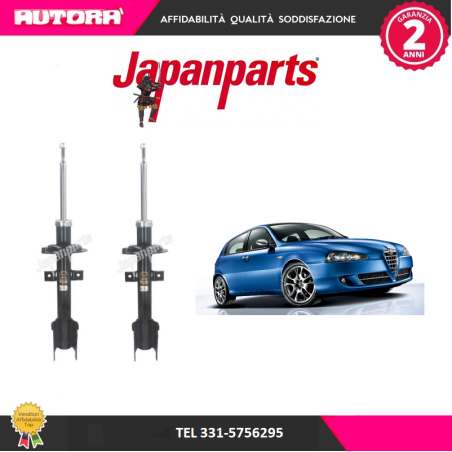 MM00582 Coppia ammortizzatori posteriore per Alfa 147 (MARCA JAPANPARTS)..