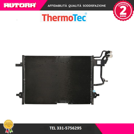 KTT110041 Condensatore, Climatizzatore Audi A4-Passat (MARCA THERMOTEC)..