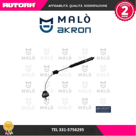 21223 Cavo comando, Comando frizione (MARCA-MALO')..