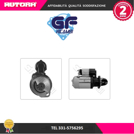 ST0180GE Motorino d'avviamento (MARCA GF)..