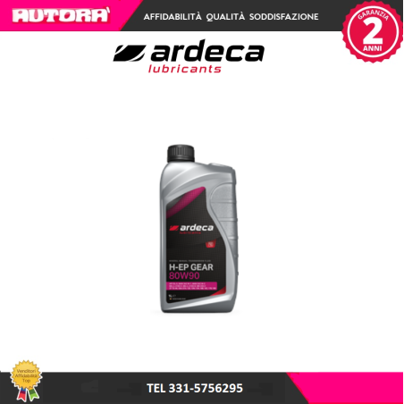 SL00003A Olio cambio (manuale) H-EP GEAR 75W90 minerale (MARCA ARDECA)
