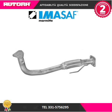 164541 Tubo gas scarico anteriore (MARCA IMASAF)..