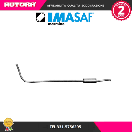 393509 Silenziatore anteriore adatto a Mini Mayfair (MARCA IMASAF)..