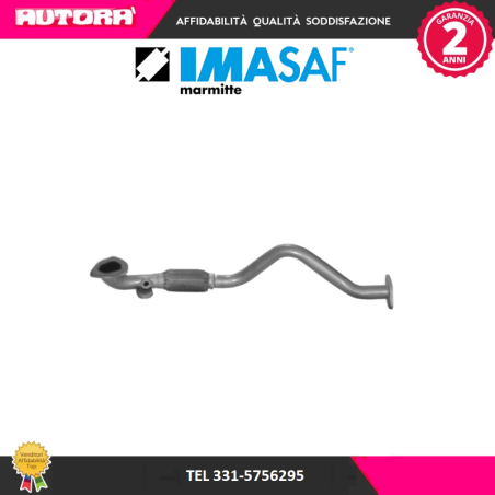 285101 Tubo gas scarico Kalos-Aveo (MARCA IMASAF)..