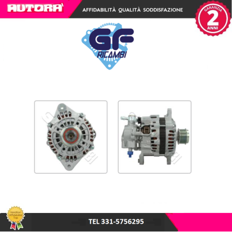 AL0820GE Alternatore 100 amp.per Suzuki Jimny (MARCA GF)..